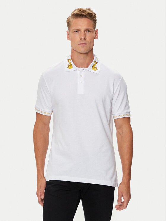 Versace Jeans Couture Tricou polo 76GAGT00 Regular Fit
