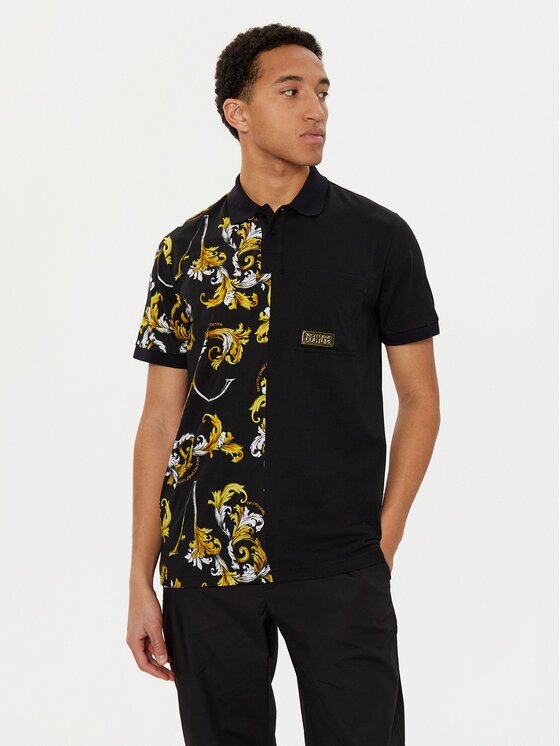 Versace Jeans Couture Tricou polo 78GAG625 Regular Fit