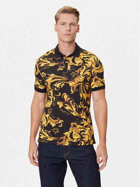 Versace Jeans Couture Tricou polo 79GAG6S0 JS514 Regular Fit