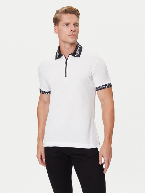 Versace Jeans Couture Tricou polo 79GAGT02 CJ01T Regular Fit