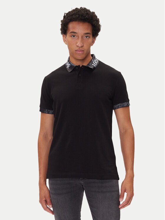 Versace Jeans Couture Tricou polo 79GAGT03 CJ01T Regular Fit