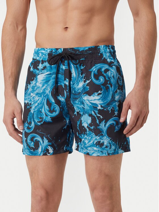 VERSACE JEANS Pantaloni scurți sport 80GAD11D Regular Fit