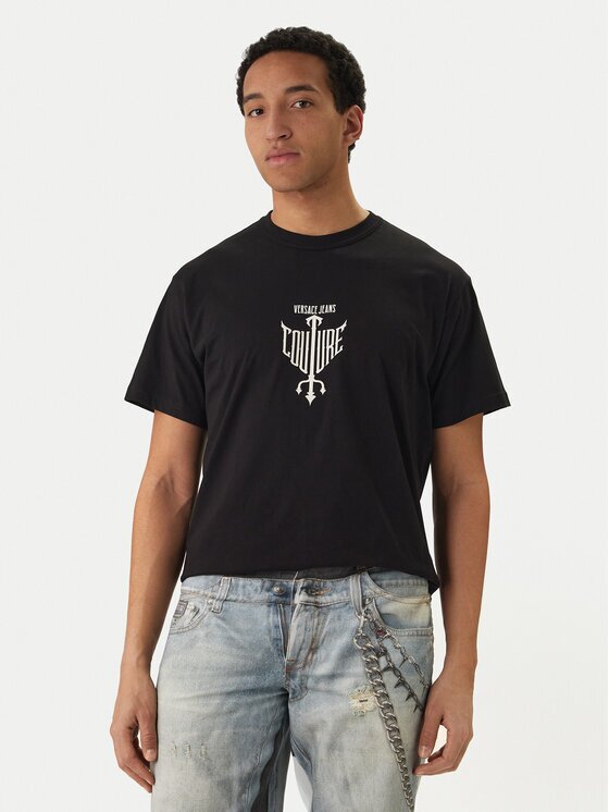 VERSACE JEANS Tricou 80GAHT14 Regular Fit