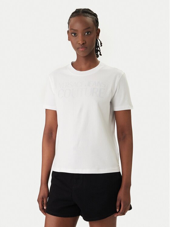 VERSACE JEANS Tricou 80HAHT09 Regular Fit