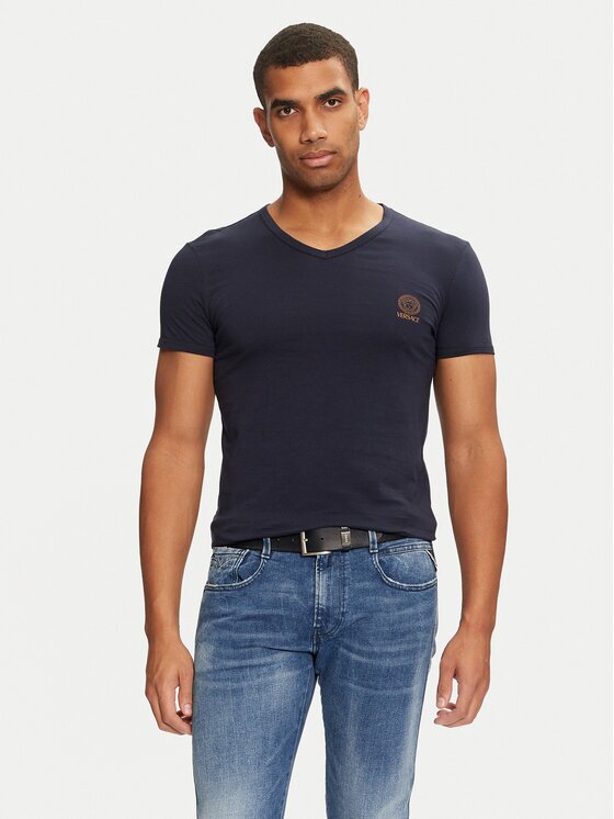 Versace Tricou AUU01004 1A1001 Regular Fit