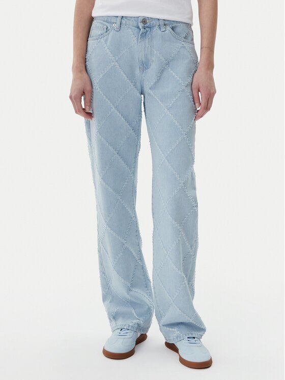 ViCOLO Blugi DD5023 Albastru celest Straight Leg