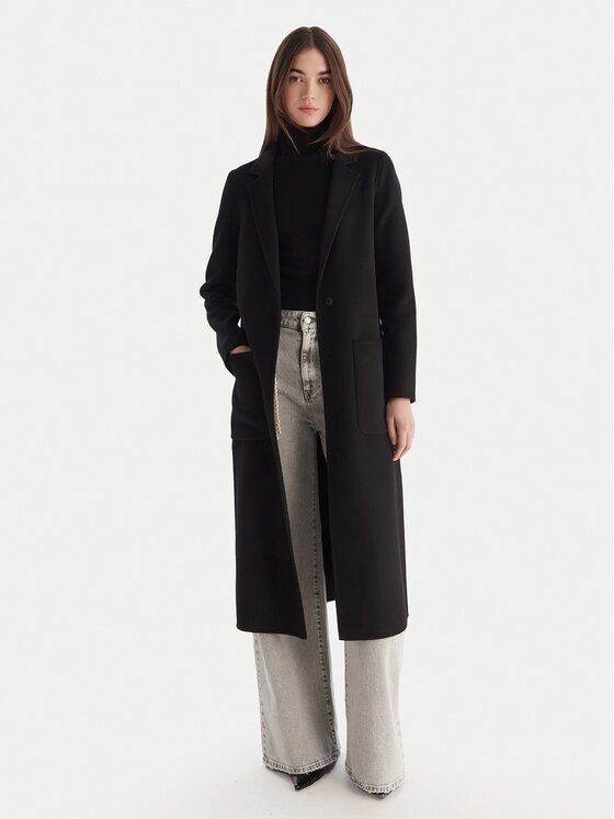 ViCOLO Palton de lână TF0002 Regular Fit