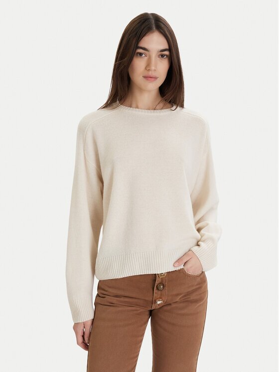 ViCOLO Pulover 77091F Écru Regular Fit