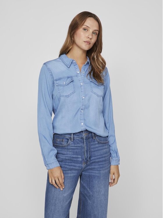 Vila cămașă de blugi Bista 14033008 Regular Fit