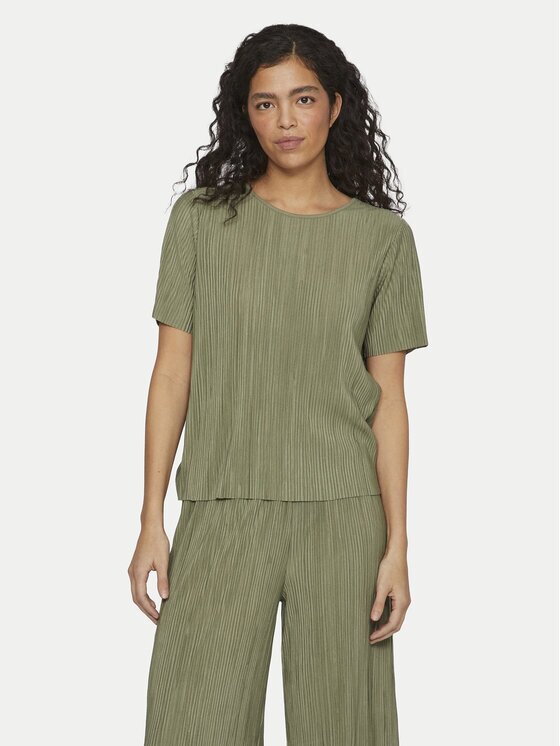 Vila Tricou Plisa 14089481 Regular Fit