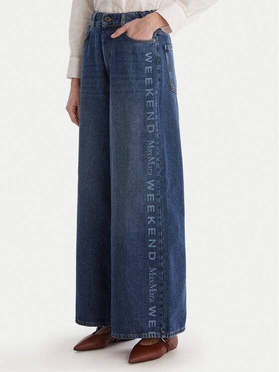 Weekend Max Mara Blugi Vortice 2615181011 Wide Leg