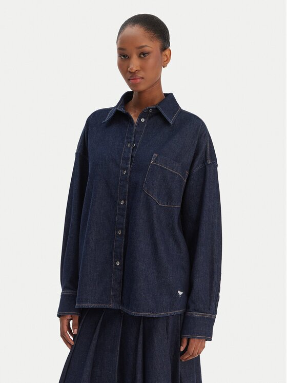 Weekend Max Mara cămașă de blugi Foggia 2615111011 Relaxed Fit