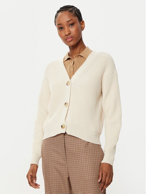 Weekend Max Mara Cardigan Nirvana 2515341051 Écru Regular Fit