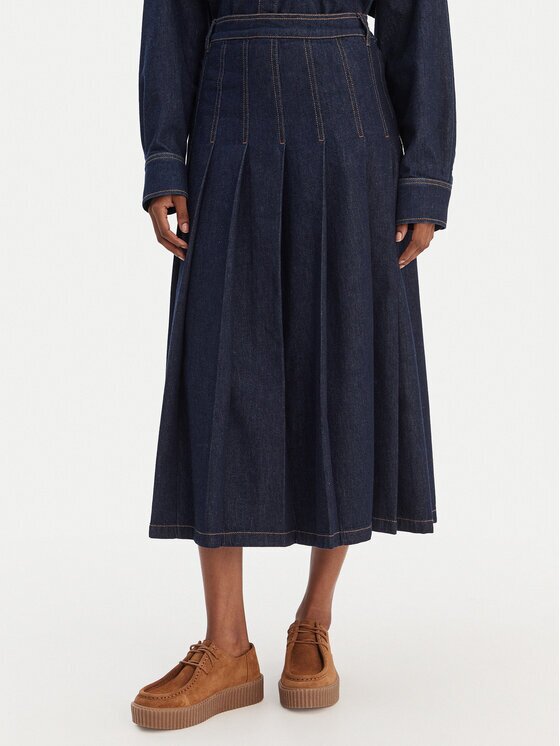 Weekend Max Mara Fustă de blugi Ovale 2615101071 Regular Fit