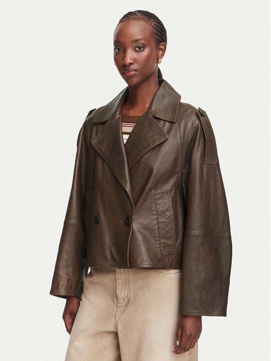 Weekend Max Mara Geacă de piele Felino 2625446051 Regular Fit