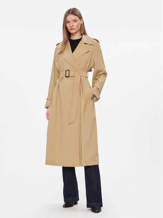 Weekend Max Mara Palton de lână Giostra 2415021051 Regular Fit