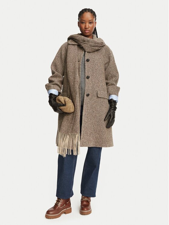Weekend Max Mara Palton de lână Latino 2625016032 Regular Fit