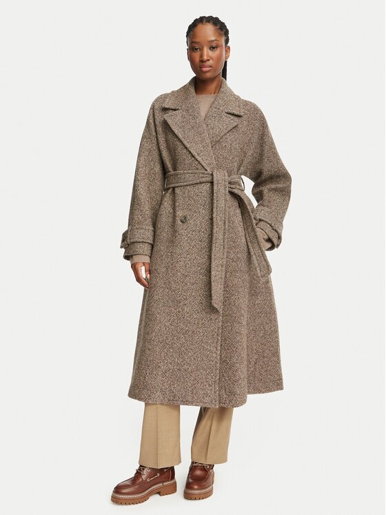 Weekend Max Mara Palton de lână Tema 2625016042 Regular Fit