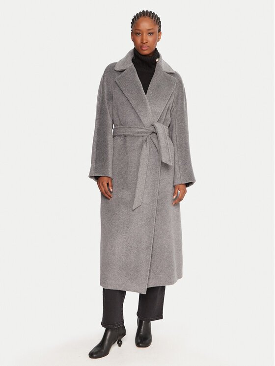 Weekend Max Mara Palton de lână Tempera 2525016082 Regular Fit