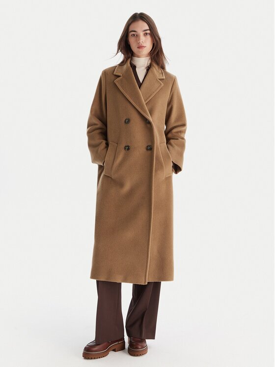 Weekend Max Mara Palton de lână Zufolo 2525016092 Regular Fit