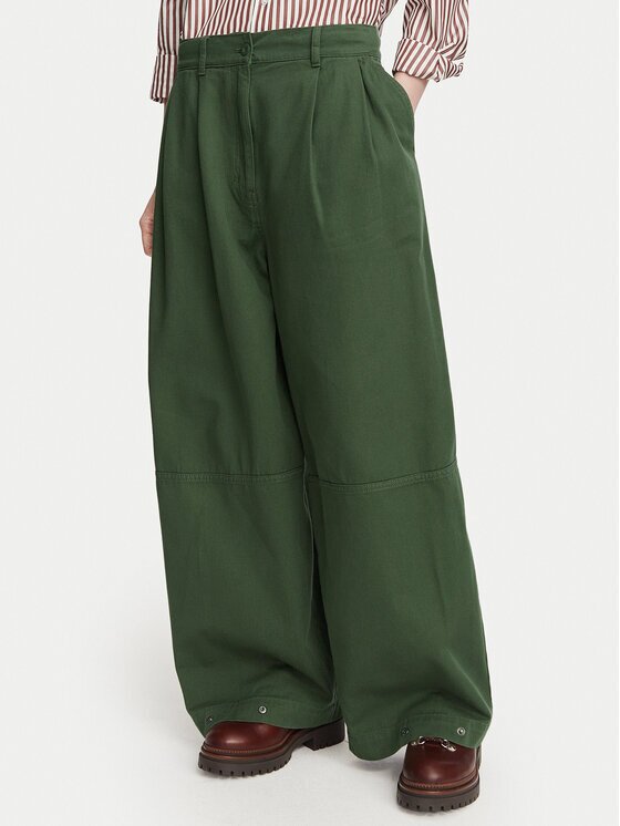 Weekend Max Mara Pantaloni din material Bacca 2625136111 Relaxed Fit