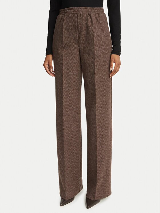 Weekend Max Mara Pantaloni din material Editta 2625786012 Regular Fit