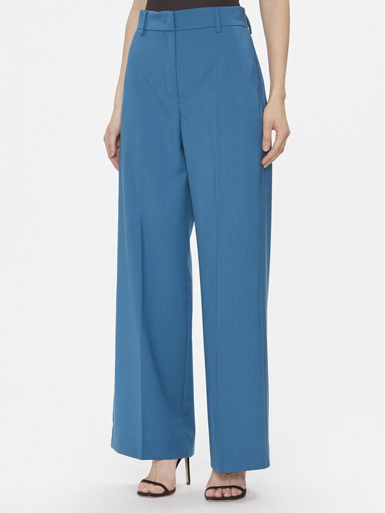 Weekend Max Mara Pantaloni din material Visivo 2415131091 Relaxed Fit