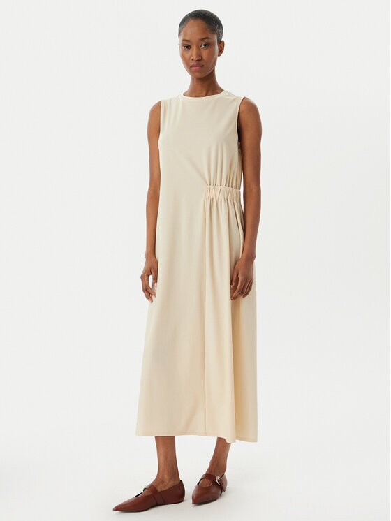 Weekend Max Mara Rochie de vară Tenebre 2515621032 Écru Regular Fit