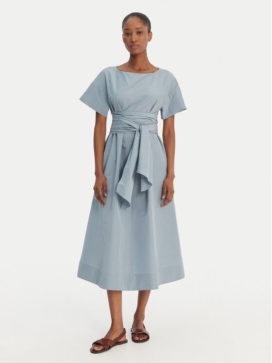Weekend Max Mara Rochie de zi Pioppo 2615221152 Albastru celest Regular Fit
