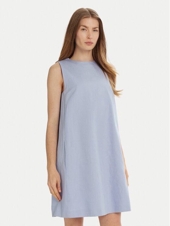 Weekend Max Mara Rochie de zi Racer 2515221102 Albastru celest Regular Fit