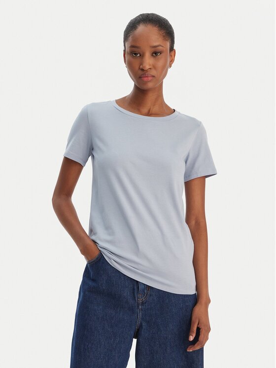Weekend Max Mara Tricou Multib 2615971021 Albastru celest Regular Fit