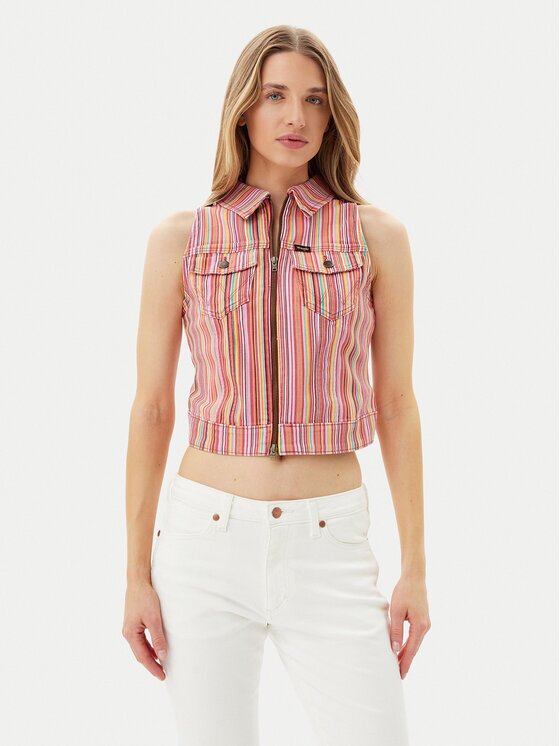 Wrangler Vestă elegantă 112362848 Slim Fit