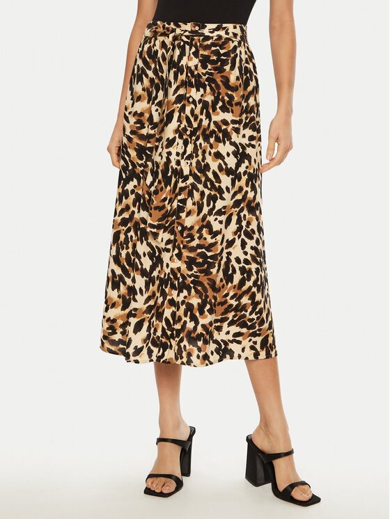 YAS Fustă midi Savanna 26028279 Regular Fit