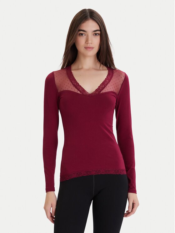 Ysabel Mora Bluză de pijama 19479 Slim Fit
