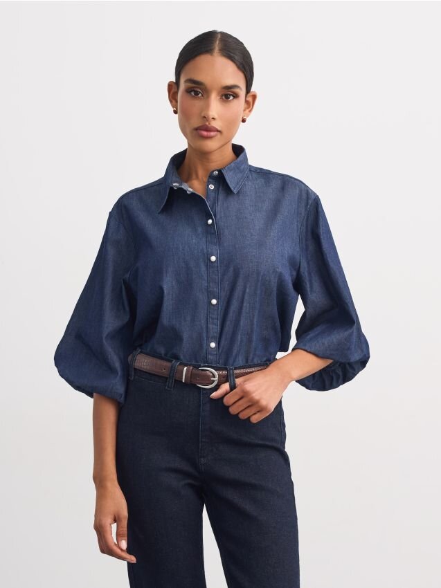 Mohito Cămașă din denim