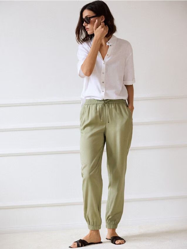 Mohito Pantaloni cu fibre lyocell