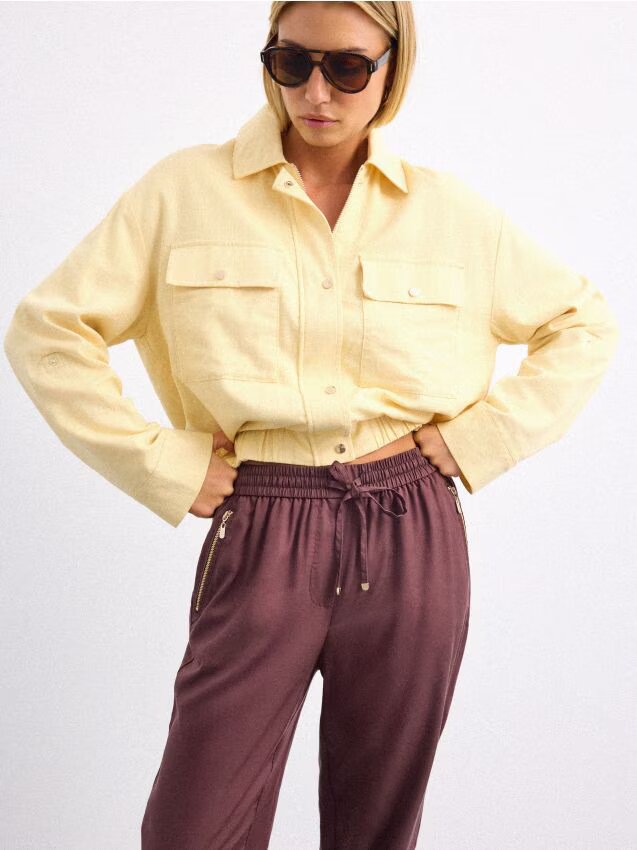 Mohito Pantaloni cu fibre lyocell