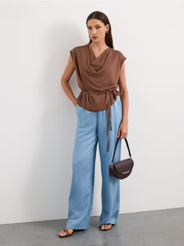Mohito Pantaloni din viscoză