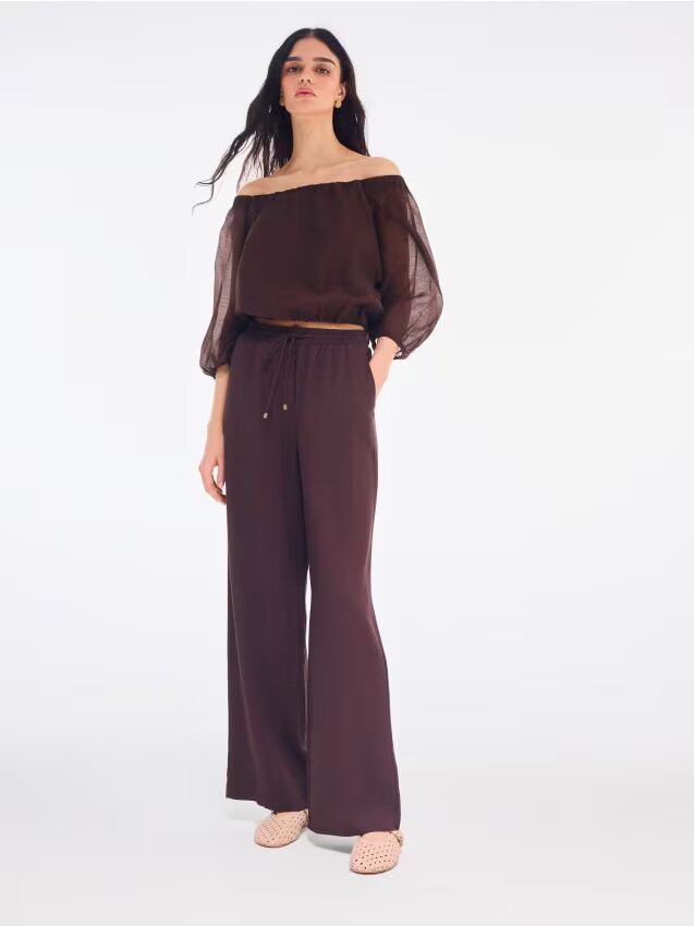 Mohito Pantaloni din viscoză