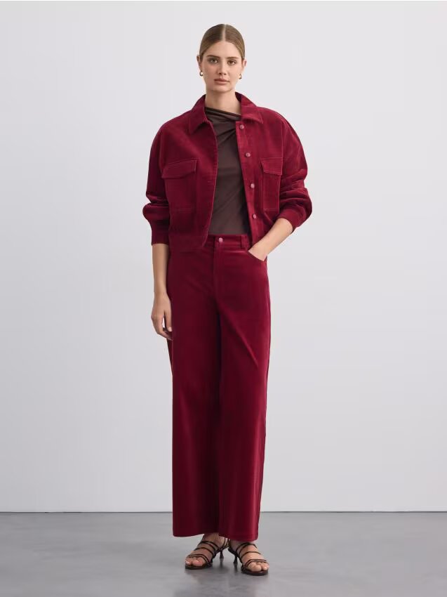 Mohito Pantaloni largi cu talie înaltă
