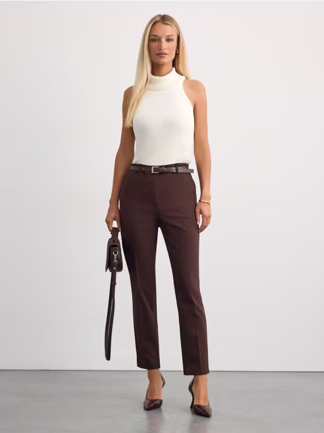 Mohito Pantaloni țigaretă cu curea