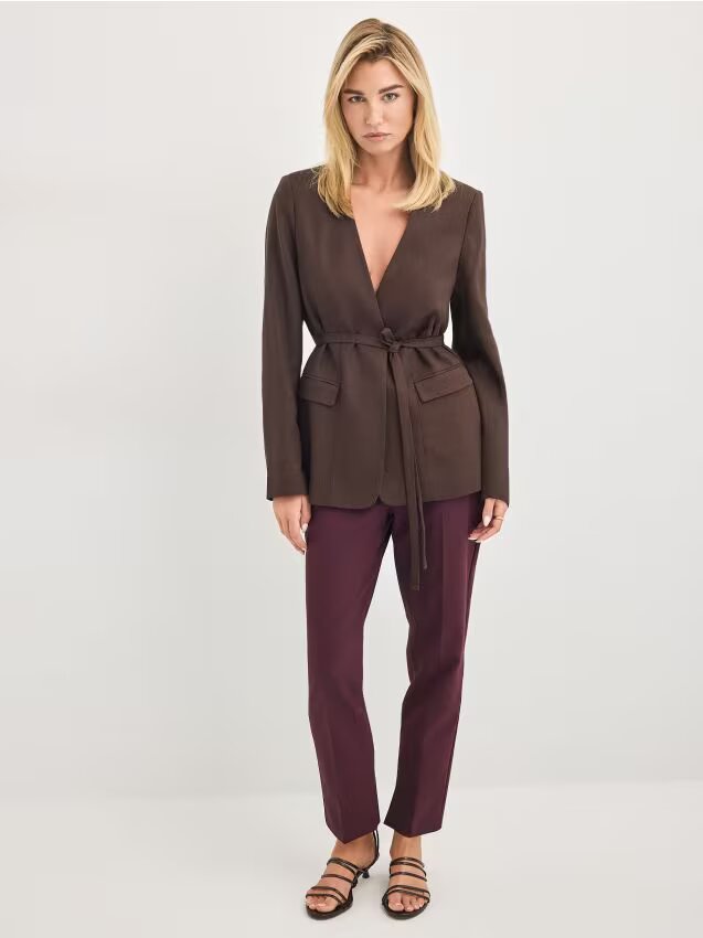 Mohito Pantaloni țigaretă cu curea
