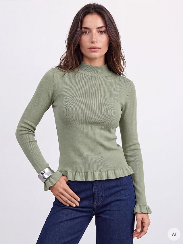 Mohito Pulover cu peplum
