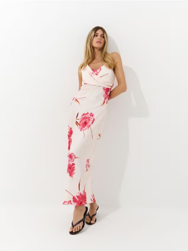 Mohito Rochie maxi din satin