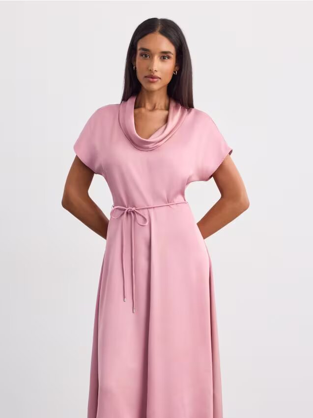 Mohito Rochie midi cu cordon