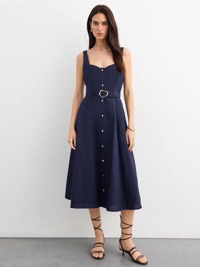 Mohito Rochie midi cu curea