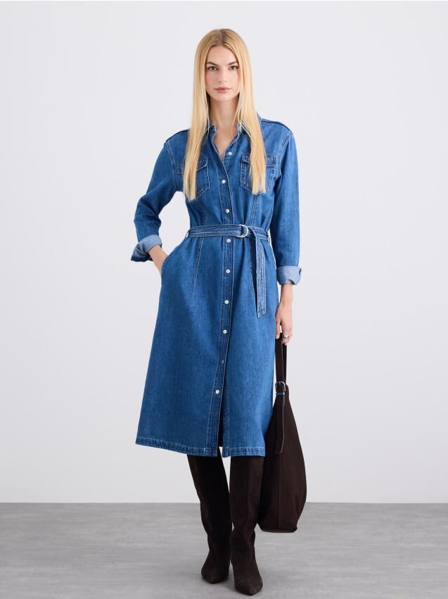 Mohito Rochie midi de blugi