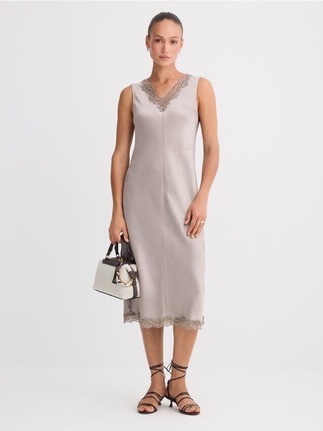 Mohito Rochie midi din dantelă