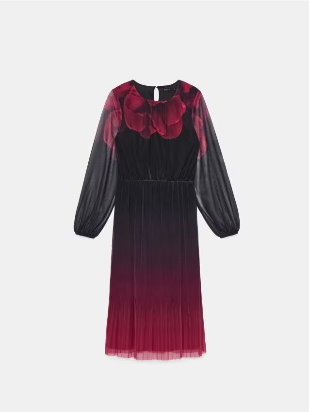 Mohito Rochie midi din tricot cu plasă