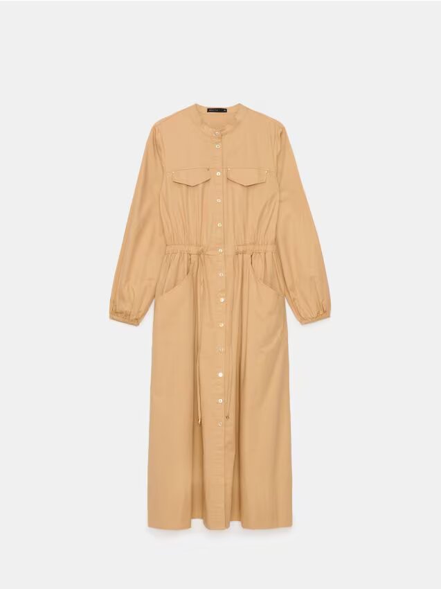 Mohito Rochie midi tip cămașă din bumbac